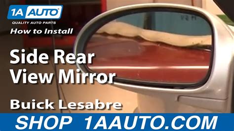 How To Install Repair Replace Broken Side Rear View Mirror Buick