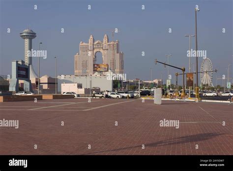 Abu Dhabi Uae December 28 2017 Abu Dhabi Square Facing The Marina