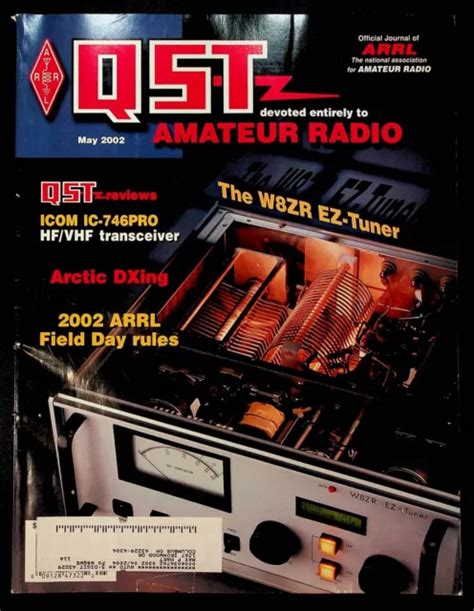 Vintage Qst Magazine May Icom Ic Pro Arctic Dxing Arrl Field Ham Radio Picclick