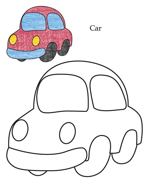 toy car coloring page coloring home