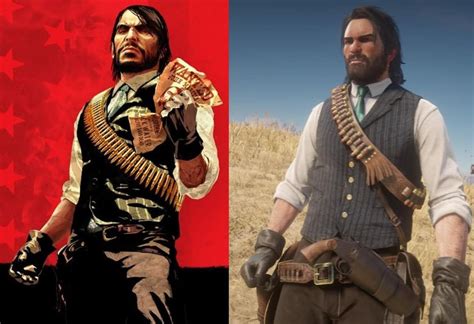 Recreated The Rdr1 Cover Art Outfit In Rdr2 Reddeadredemption