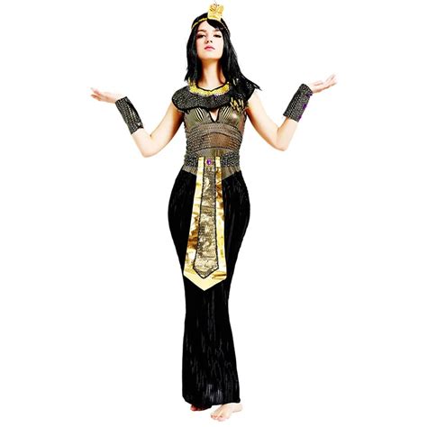 Deluxe Cleopatra Costume Womens Sexy Halloween Cosplay Ancient