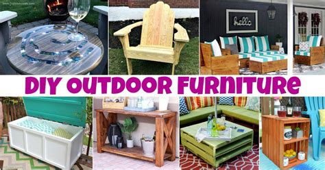 10 Of The Most Creative Diy Outdoor Furniture Ideas
