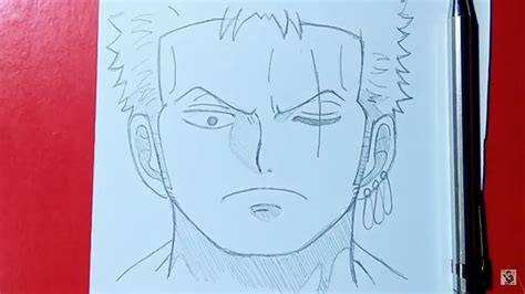 Easy Anime Drawinghow To Draw Roronoa Zoro Step By Step One Piece