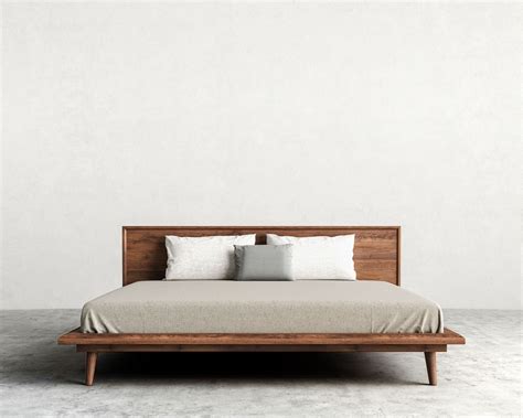 Modern Wood Bed Frame King Lopipipe