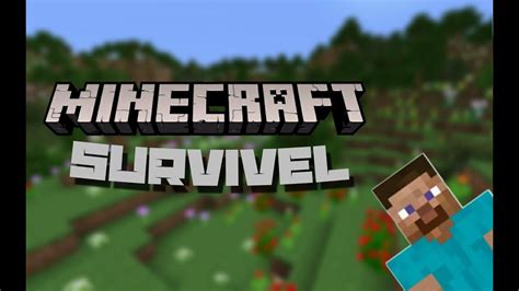 Minecraft Survival Gameplay1 Minecraft Youtube