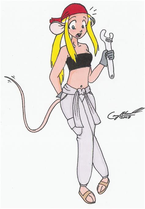 Winry To Gadget TF By Cqmorrell On DeviantArt
