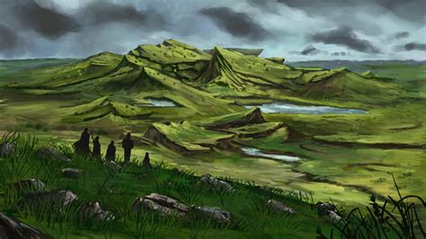 Forgotten Plains By Longjh On Deviantart Fantasy Landscape Landscape