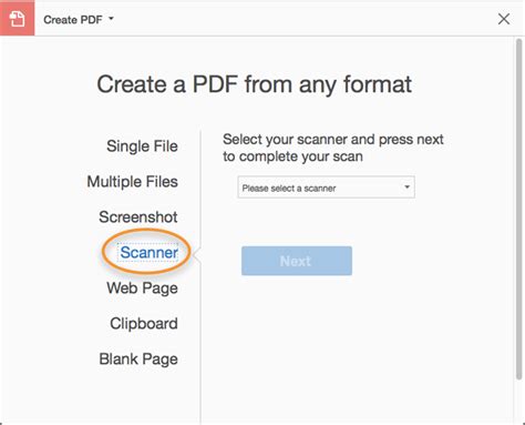 Scan Documents To Pdf Adobe Acrobat
