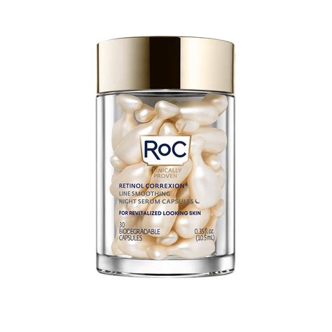 Roc Retinol Correxion Capsules Anti Aging Night Serum Anti Wrinkle