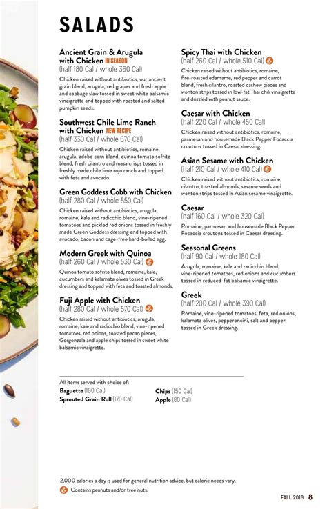 Panera Bread Menu With Prices 2024 - Dani Millie
