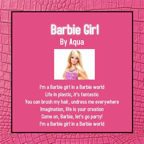 Lyrics Im A Barbie Girl Gran Venta Off 51
