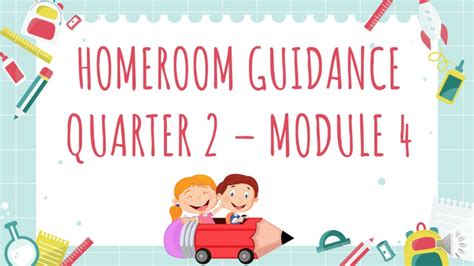 Homeroom Guidance Quarter Module Youtube
