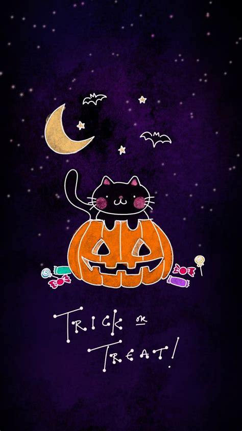 Free Iphone Wallpaper Cute Halloween Halloween Wallpaper Cute