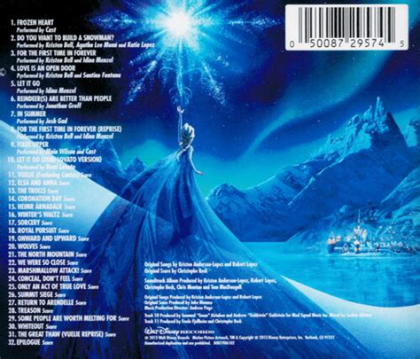 楽天市場 新品 Ost Disney Frozen アナと雪の女王 オリジナル・サウンドトラック 輸入盤 Cd：csc 楽天市場店