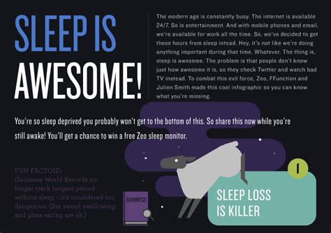 Infographic Sleep Is Awesome