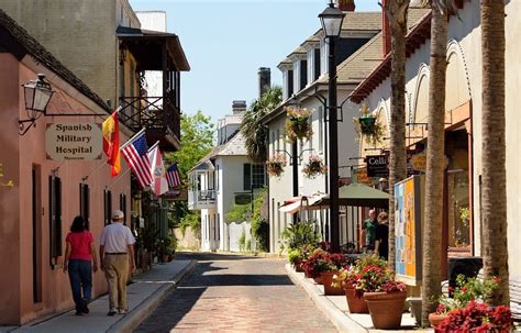 The Historic District In St Augustine Florida