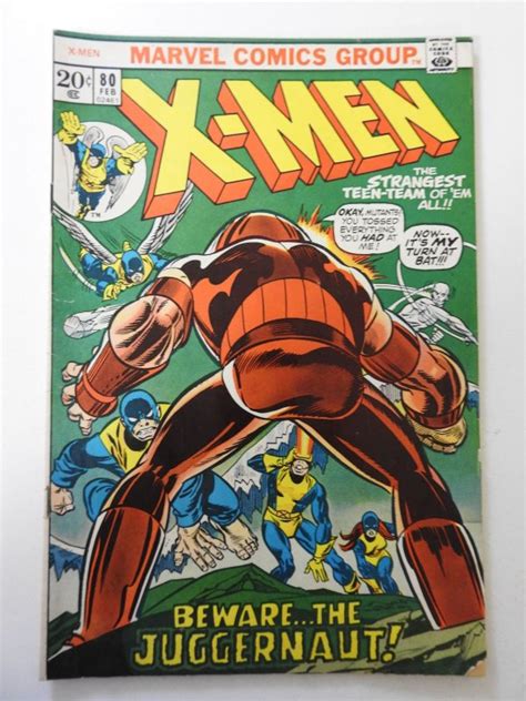 The X Men 80 1973 Vg Condition Moisture Damage Comic Books