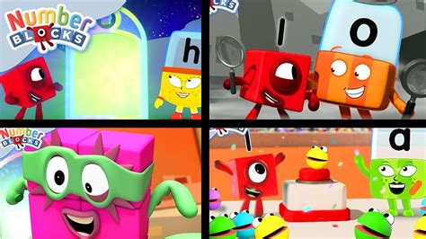 Numberblocks Alphablocks Crossover E And 5 Youtube Images And Photos