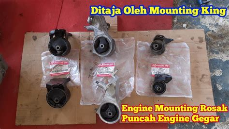 Apa yang akan terjadi jika komponen peredam mobil ini rusak? Dashboard Akan Gegar Disebapkan Engine Mounting Rosak. # ...