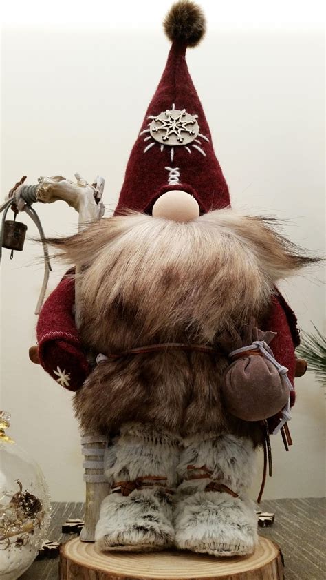 Large Christmas Gnome Scandinavian Shepherd And Trapper 8 Etsy