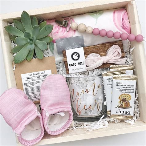 After nine months of pregnancy and a laborious delivery, if there is a floaty top: Baby gift box, baby gift, new mom gift, shower gift ...