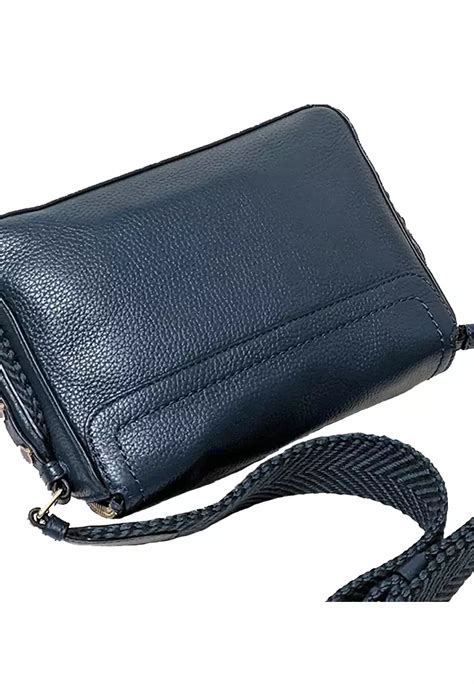 Marc Jacobs Marc Jacobs The Groove Leather Mini Messenger Bag Blue