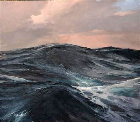 Lars Möller Open Water140 X 160 Cm Öllwd 2013 Landschaftsmalerei