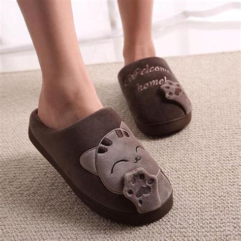 Cat Slippers Cute Slippers For Women Men And Adults Freakypet