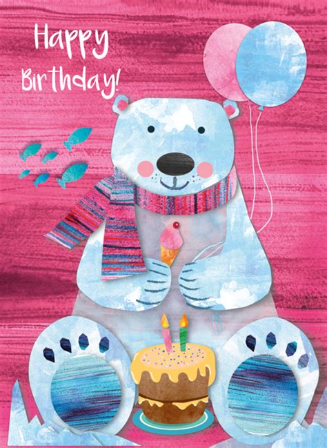 Polar Bear Happy Birthday By Rocket 68 Cardly