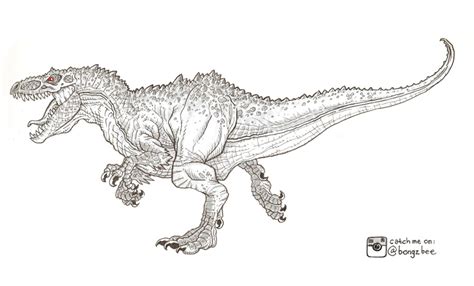 Indominus Rex Drago By Bongzberry On Deviantart