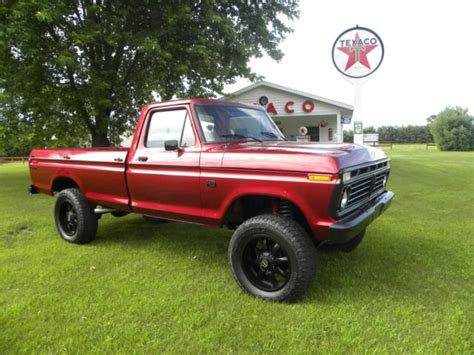 1975 Ford F100 4x4 Truck For Sale