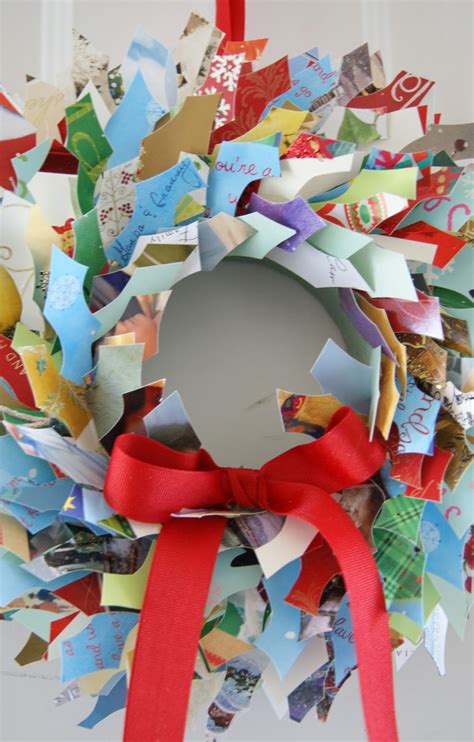 Crafty Sy Christmas Card Wreath