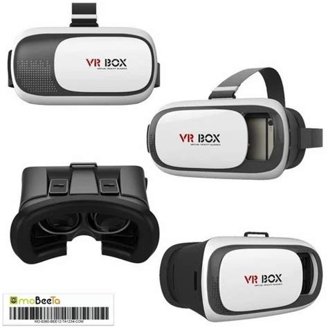 white plastic vr box 2 0 virtual reality 3d glasses for 3 5 6 0 inch at rs 249 in mumbai