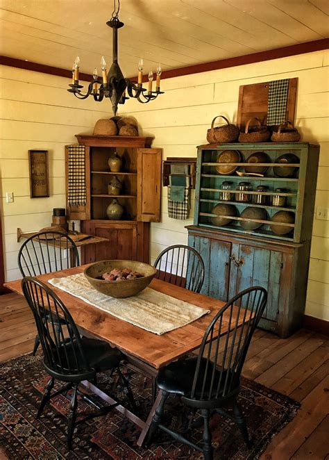Primitivehomes Primitive Dining Rooms Country House Decor Country