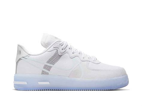 Sasom Nike Air Force 1 React Qs White Ice