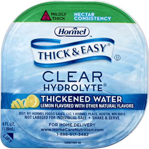 Hormel Drink Thick Easy Orange Juice Nectar Consistency 4 Ounce