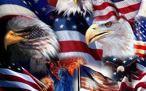 Us Eagle Flag Wallpapers Top Free Us Eagle Flag