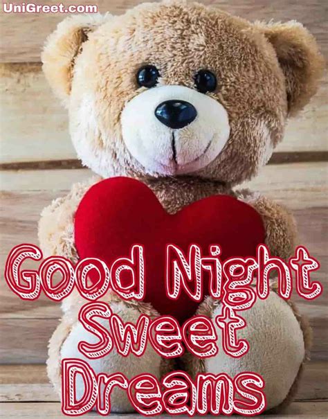 Romantic Good Night Teddy Bear Snuggle Up With Your Loved One Tonight