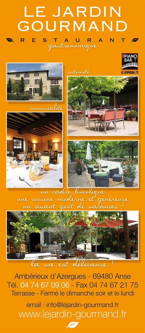 Restaurant le Jardin Gourmand | Restaurant le jardin, Jardins, Terrasse