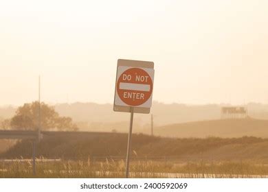 Road Sign Do Not Enter Stock Photo 2400592069 Shutterstock