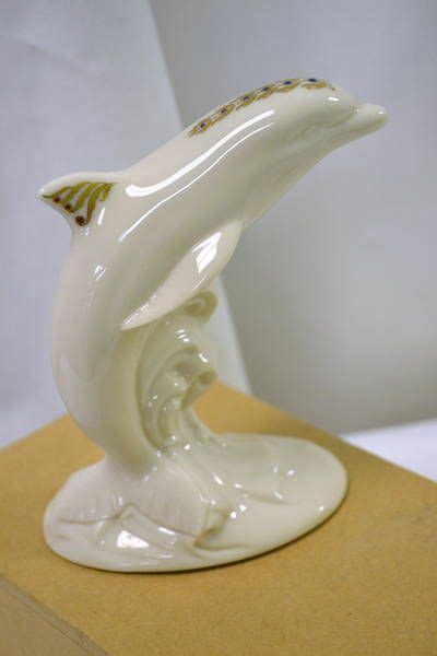 Lenox China Jewel Collection Dolphin Figurine C1993 45 X 225