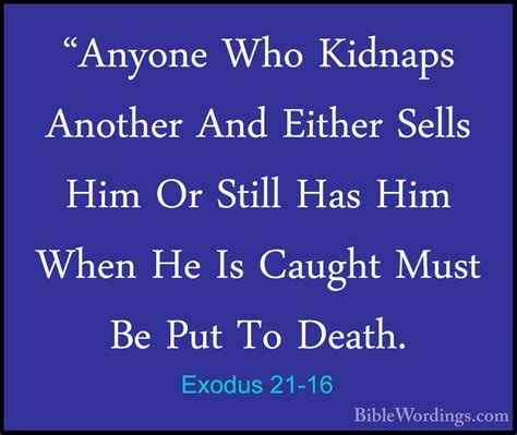 Exodus 21 Holy Bible English