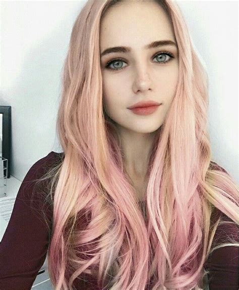 Save Follow Phácdoãnmụctử Beauty Women Hair Beauty Pastel Hair Pink Hair Pretty