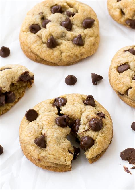 I created this simple chocolate chip cookie recipe that comes together quickly and uses things that you probably only have in your pantry! Coconut Oil Chocolate Chip Cookies - Chef Savvy