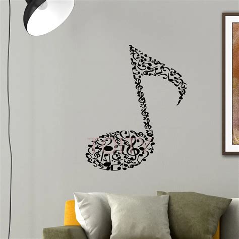 Musical Notes Music Treble Clef Wall Room Decor Art Vinyl Decal Bedroom