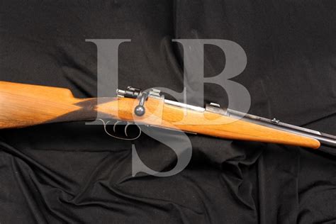 Custom 8mm Commercial Mauser Engraved Bolt Rifle With Set Triggers