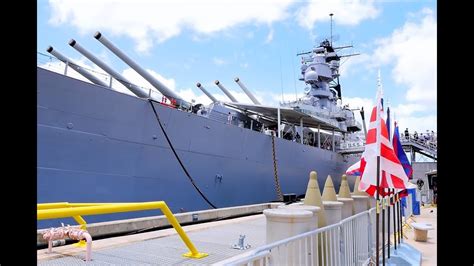 a tour of the battleship missouri memorial at pearl harbor oahu youtube