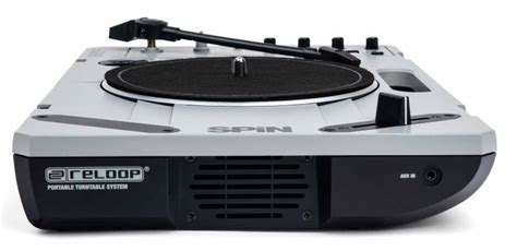 Reloop Spin Portable Turntable With 7 Scratch Vinyl Slipmat And More