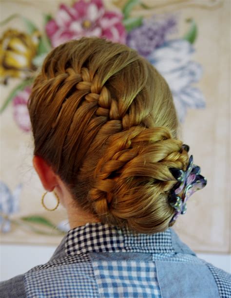 Braids And Hairstyles For Super Long Hair Half Updo French